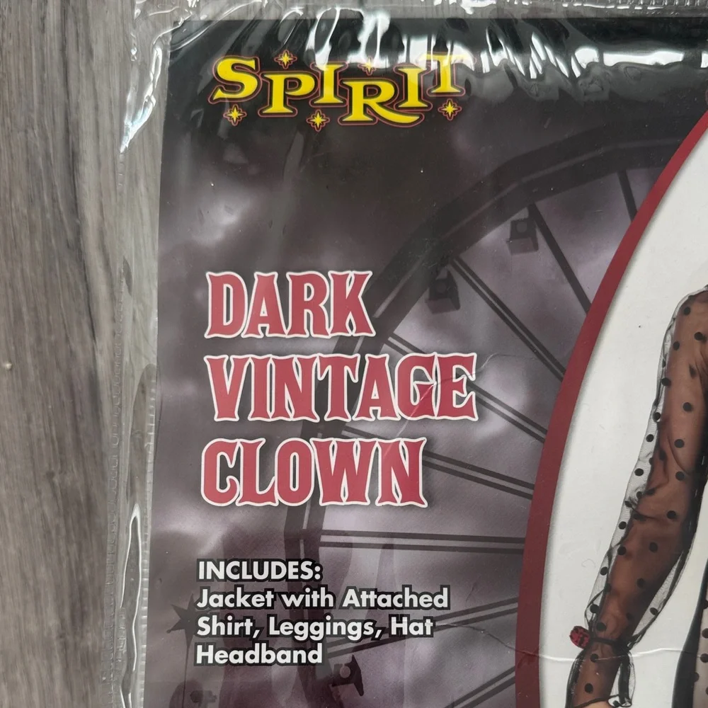 Spirit Black and White‎ Circus Costume for Kids - Picture 4 of 12